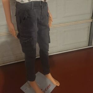 Stylish Gray Cargo Pants